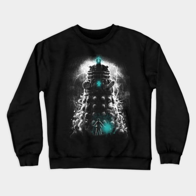 Shadow of the Dalek Crewneck Sweatshirt by Fuacka